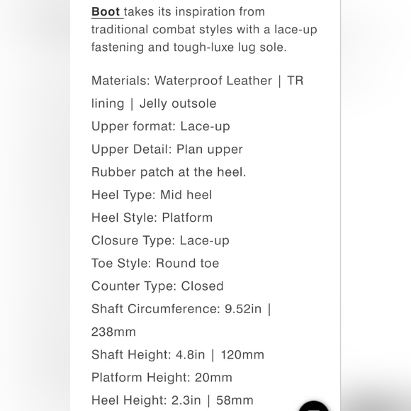 SCHUTZ Xayane Suede Combat  Boot - Picture 8 of 8